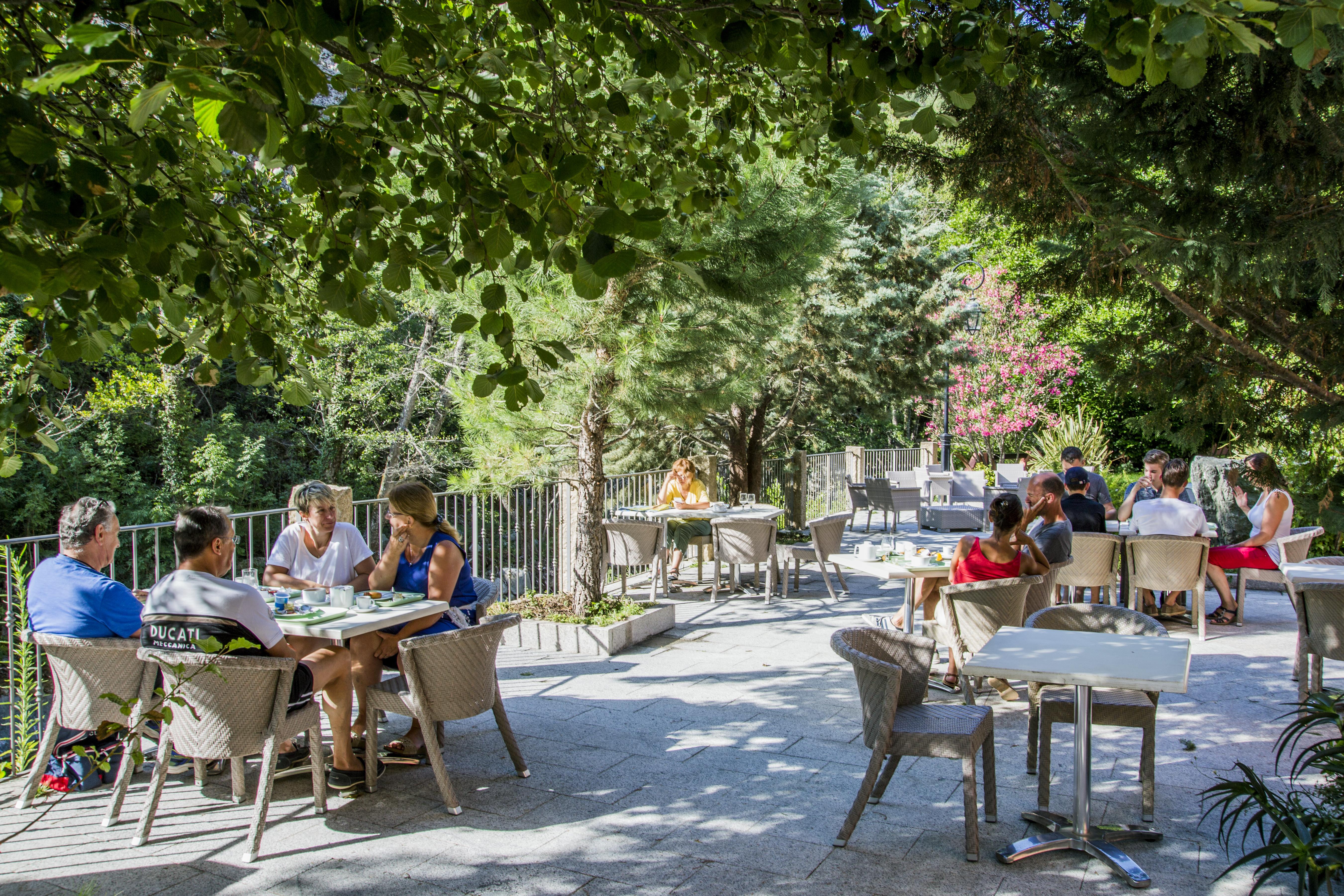 Les Jardins De La Glaciere Corte  Exteriör bild