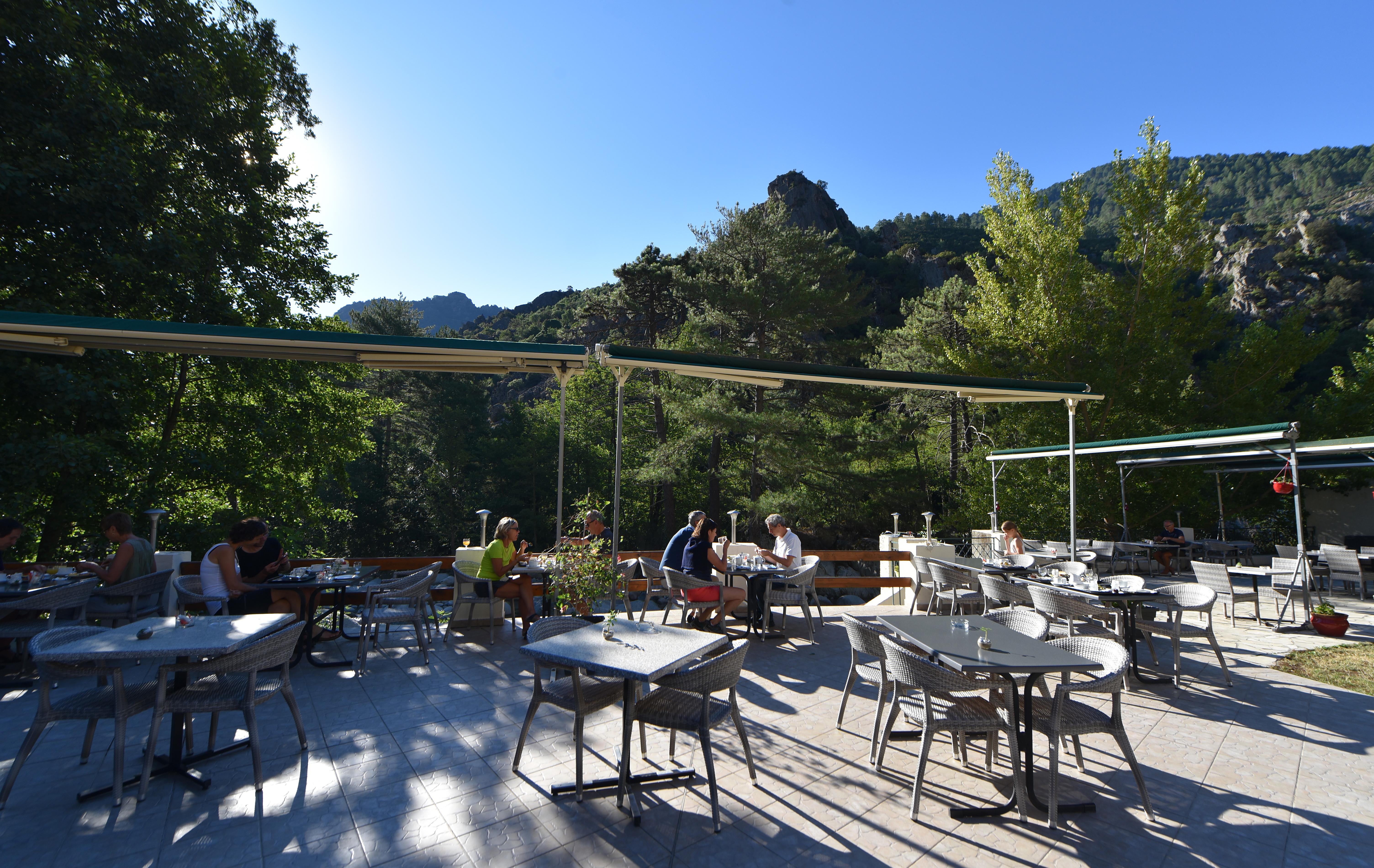 Les Jardins De La Glaciere Corte  Exteriör bild
